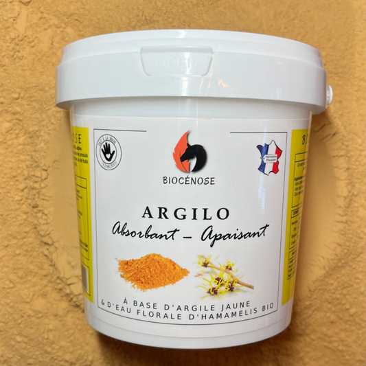 Cataplasme Tendons & Articulations - Argile Jaune & Eau Florale d'Hamamelis Bio