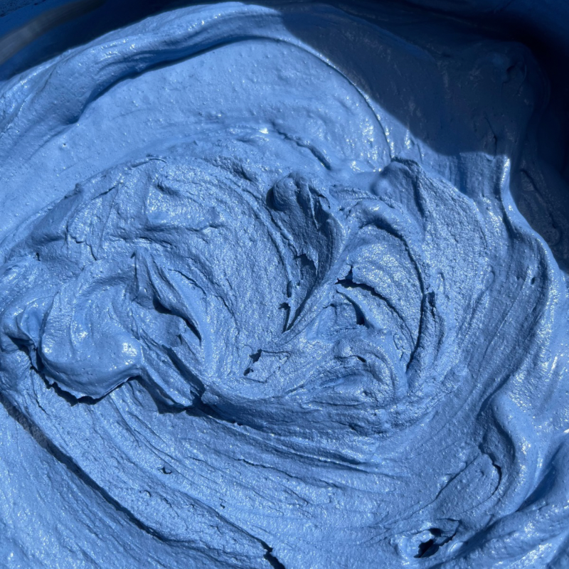 Cataplasme Refroidissant - Argile Bleue & Eau Florale de Bleuet Bio (Sans Huile Essentielle)