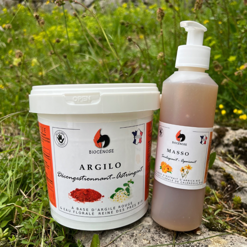 Pack Argile 1kg + Gel 250g