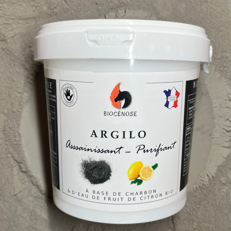 Cataplasme Purifiant - Charbon / Argile Noire & Eau de Fruit de Citron BIO