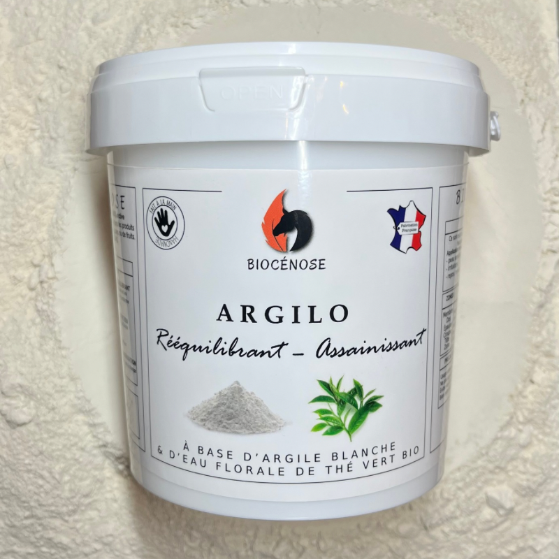 Cataplasme Remise En Forme - Argile Blanche & Eau Florale de Thé vert Bio